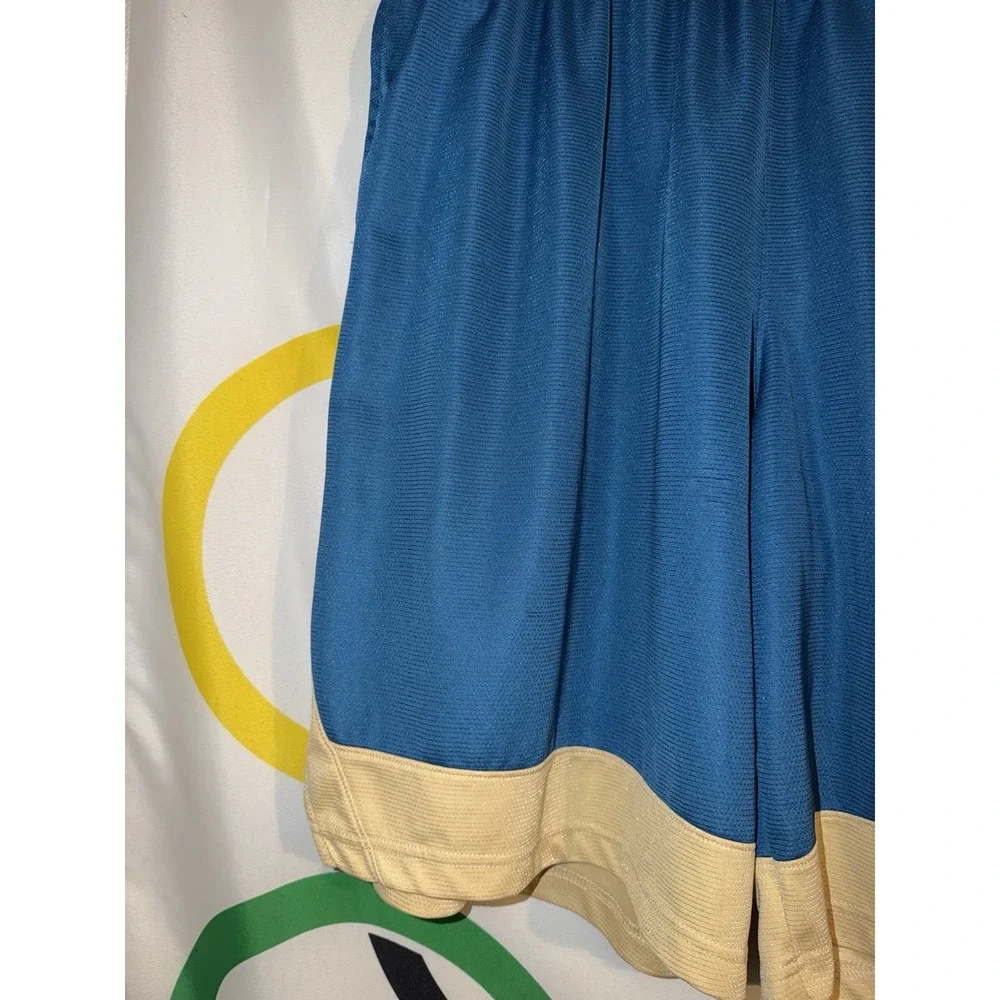 Nike Dri Fit Shorts Mens 4XL Baggy Blue Drawstring Pockets